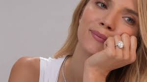 GEORGINA 5.70CT LAB DIAMOND OVAL CUT ENGAGEMENT RING IN PLATINUM G/VS1