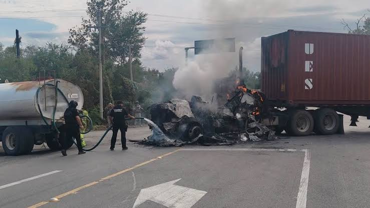 EU emite alerta de seguridad por bloqueos en Matamoros, Tamaulipas