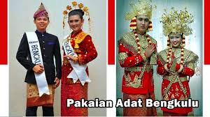 Pakaian adat tradisional melayu riau (perpustakaan.id). 5 Pakaian Adat Bengkulu Penjelasan Dan Gambarnya Lengkap