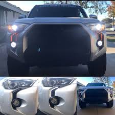 2014 4runner Led Drl Fog Light Bezel Kit 4runner Toyota 4runner Trd 4runner Accessories
