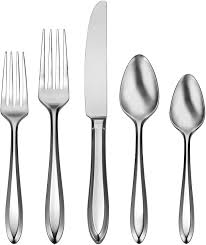 Oneida chateau fine flatware dinner forks, set of 4, 18/10 stainless steel. Amazon Com Oneida Patrician 45 Piece Fine Flatware Set 18 10 Stainless Service For 8 Flatware Sets