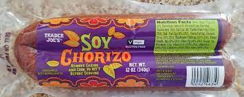 1/2 cup of chopped onion. Trader Joe S Soy Chorizo