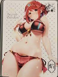 Pyra Xenoblade Chronicles 2 Doujin Ecchi Secret Garden SR1054 Card Goddess  Story | eBay