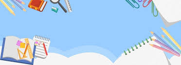 We try to collect largest numbers of png images on the web. Biru Alat Tulis Bekalan Pejabat Poster Blue Stationery Blue Poster Banner Background Images