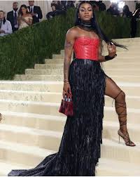 Shacarri Richardson at met gala - I loveee the athletic small boob girl  look : rsmallbooblove