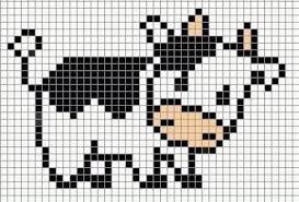 L'origami permet de fabriquer de très beaux animaux avec seulement un morceau de papier. Les Animaux De La Ferme En Perles A Repasser Embroideryandstitching Embroidery And Stitching Animaux De Point De Croix Pixel Art Minecraft Pixel Art Vache