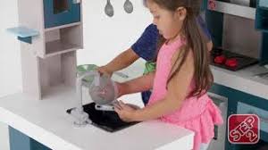 Kitchen appliance, kitchen set material: Step 2 Grand Walk In Wood Kitchen Youtube