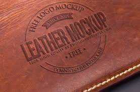 Download Leather Logo Mockup Free Download Photoshop Supply