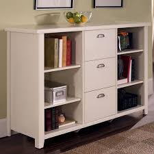 Kathy Ireland Home By Martin Furniture Tribeca Loft 41 H White Three Drawer File Bookcase Home Office Furniture Martin Furniture Bookcase