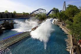Wasserachterbahn Poseidon Europa Park Rust Germany Freizeitpark Achterbahn Europa