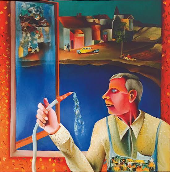 Work by Bhupen Khakhar