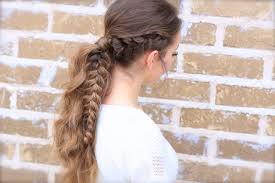 Now that we're in the long drought between the first and second halves of vikings season 4, it's a good time to learn french braiding, and the bjorn. The Viking Braid Ponytail Hairstyles For Sports Cute Girls Hairstyles