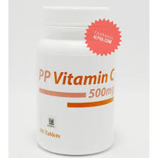 Reference intakes for thiamin, riboflavin, niacin, vitamin b6, folate, vitamin b12, pantothenic acid, biotin, and choline; Pp Vitamin C 500mg 100 S