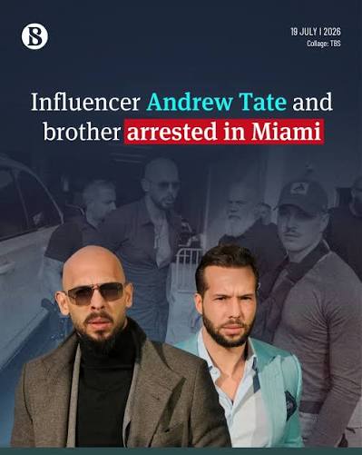 Radical social media influencer Andrew Tate and his brother Tristan were  arrested yesterday (18 July) in Miami, the US Marshals Service told AFP, as  Britain seeks their extradition to face new charges