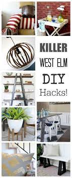 21 West Elm Hacks Diy And Amazon Painted Furniture Ideas West Elm Diy Home Decor Hacks West Elm Hack