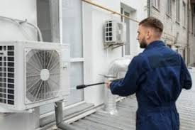 The condenser coil in the outside unit disperses that heat outside. Step By Step Guide How To Clean A Central Air Conditioner Wm Henderson