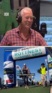 64-year-old completes his first Rottnest Swim in 10 hours 39 mins