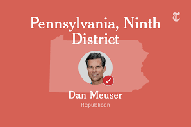 Pennsylvania Ninth Congressional District Results Daniel Meuser Vs Gary Wegman The New York Times