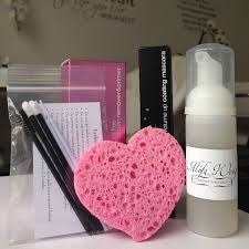 Are you thinking about becoming a certified eyelash extension professional and increasing your client base and your income? Eyelash Extension After Care Kit After Getting A Full Set Of New Eyelash Extensions We Don T Ever Let Our Clients Le Eyelash Extensions Lavish Lashes Lashes