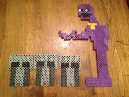 Purple Guy And Crying Children Perler Bead Art Fnaf Crafts Perler Art