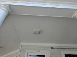Observe the underside of the ceiling you plan to cover. Hospice Of North Iowa Installs New Steel Siding And Beaded Porch Ceiling Soffit System Midwest Construction Blog