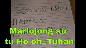 G c 2x em c d g c marlojong ahu tu ho oh tuhan. Songon Lali I Habang Mansai Timbo Youtube