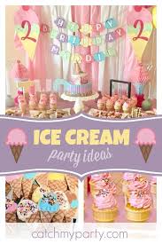 Animal themed food, animal themed. Ice Cream Birthday Here S The Scoop Maddie Is Two Sweet Catch My Party Ice Cream Birthday Party Ice Cream Birthday Party Theme Ice Cream Party Theme