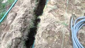 Running gas line for fire pit. Gas Piping Underground For Fire Pit Youtube