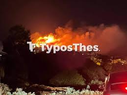 Πυρκαγιά ξέσπασε σε δασική έκταση στην περιοχή παλαιοκαμάριζα λαυρίου αττικής. Twra Megalh Fwtia Se E3eli3h Sth Dytikh 8essalonikh Typosthes