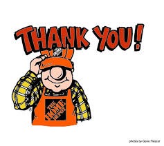 Thank You Color Jpg 800 716 Homer Home Depot Apron Homer Glen