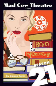 Born Yesterday Program by Mad Cow Theatre