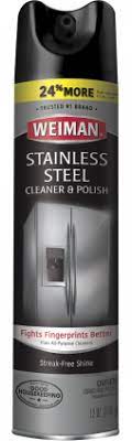 Stainless Steel Cleaner Polish Aerosol Weiman