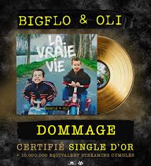 Mon top 20 de bigflo et oli. Polydor Dommage De Bigflo Et Oli Est Single D Or Facebook