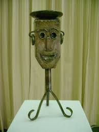 Escultura Metal de Perú