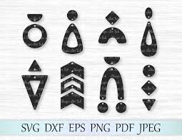 Download Cricut Svg Earrings Free Svg Cut Files Create Your Diy Projects Using Your Cricut Explore Silhouette And More The Free Cut Files Include Svg Dxf Eps And Png Files PSD Mockup Templates