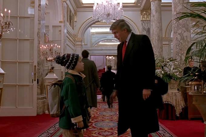 trump home alone ile ilgili görsel sonucu"