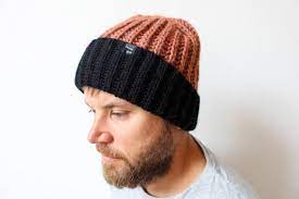 Wool Alpaca Men Knit Hat Chunky Knit Beanie Unisex Knit Hat Etsy Knitted Hats Knit Hat For Men Knitting