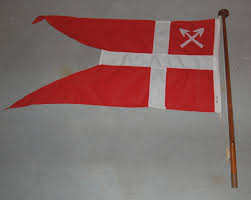 Finn bilder av norske flagg. Rederiflagg Ishavsmuseet Aarvak Digitaltmuseum