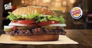 Oferta menu (w tym ceny), może różnić się w zależności od wybranej restauracji. Burger King United Arab Emirates Menu