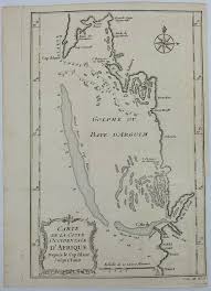 1740 map of africa by giambattista albrizzi.jpg. Africa 1747 Arguin Senegal Tidra Original Copper Engraving Map Bellin Ebay