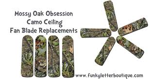 Mossy Oak Obsession Camo Ceiling Fan Replacement Blades Camo Ceiling Fan Boys Hunting Room Hunting Theme Ma Boys Room Camo Boys Hunting Room Hunting Room