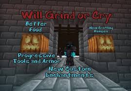 Crafting basics to craft something in minecraft move the required items from your inventory into the crafting grid and arrange them in the pattern representing the item you wish to create. Will Grind Or Cry V1 5 1 17 You Ll Never Want To Go Back To Vanilla After This 7 New Enchantments Progressive Gear Better Foods And More Minecraft Data Pack