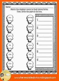 Free Singular Plural Nouns Matching Activity Worksheet Worksheet Wednesday Singular And Plural Nouns Plurals Singular And Plural