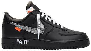 Nike Air Force 1 Off White Black Goat Buy And Sell Authentic Sneakers In 2020 Air Force One Shoes Nike Air Shoes Nike Air Force Sneaker