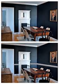 Now it depends more on the height of the room. White Or Black Chair Rail