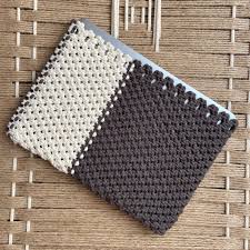Bohemian macrame wall hanging diy pinterest pin covers. Bohemian Macrame Laptop Case Macrame Case Macrame Bag
