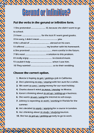 The teacher made jack rewrite the composition. Gerunds And Infinitives Exercises With Answers Doc