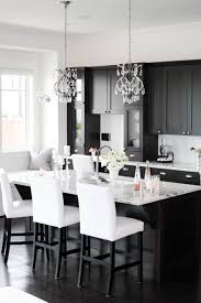 53 Stylish Black Kitchen Designs Decoholic White Kitchen Design Black Kitchens Black White Kitchen