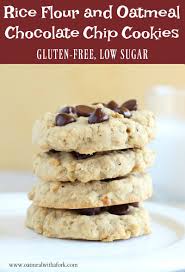 This Delicious Low Sugar Brown Rice Flour And Oatmeal Cookie Recipe Is A Great Way To Gi Rice Flour Sweet Rice Flour Recipe Gluten Free Chocolate Chip Cookies