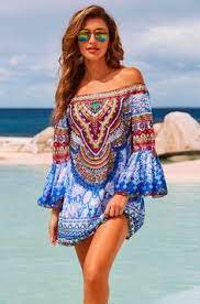 Kimono, poncho maille ou crochet, robe modal ou dentelle, kaftan, gilet de plage, etc. 230 Meilleures Idees Sur Robes De Plage Robe De Plage Mode Tenue
